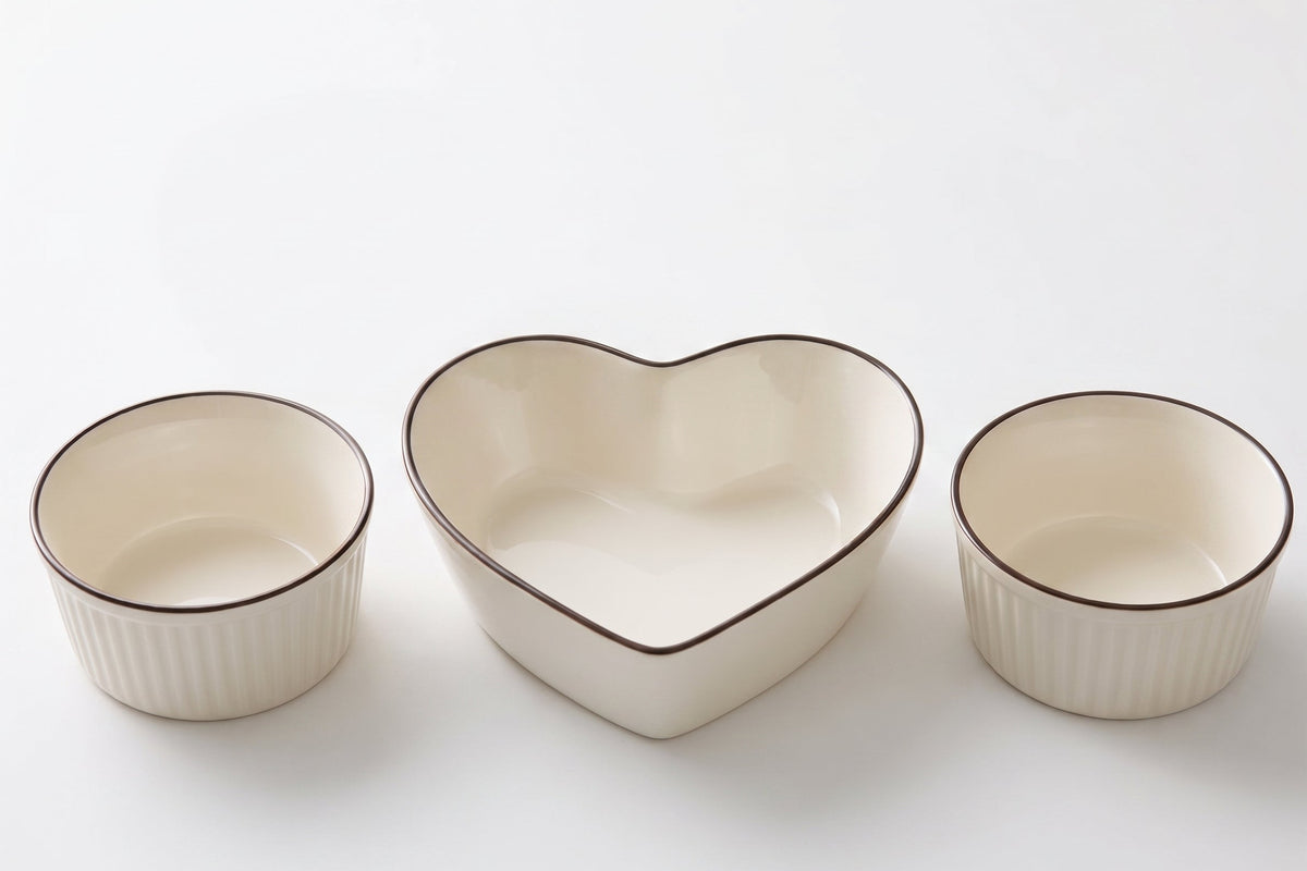 Ceramic pot set of 3