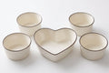 Ceramic pot set of 5