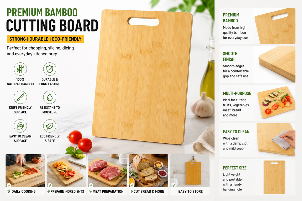 Bamboo cutting board