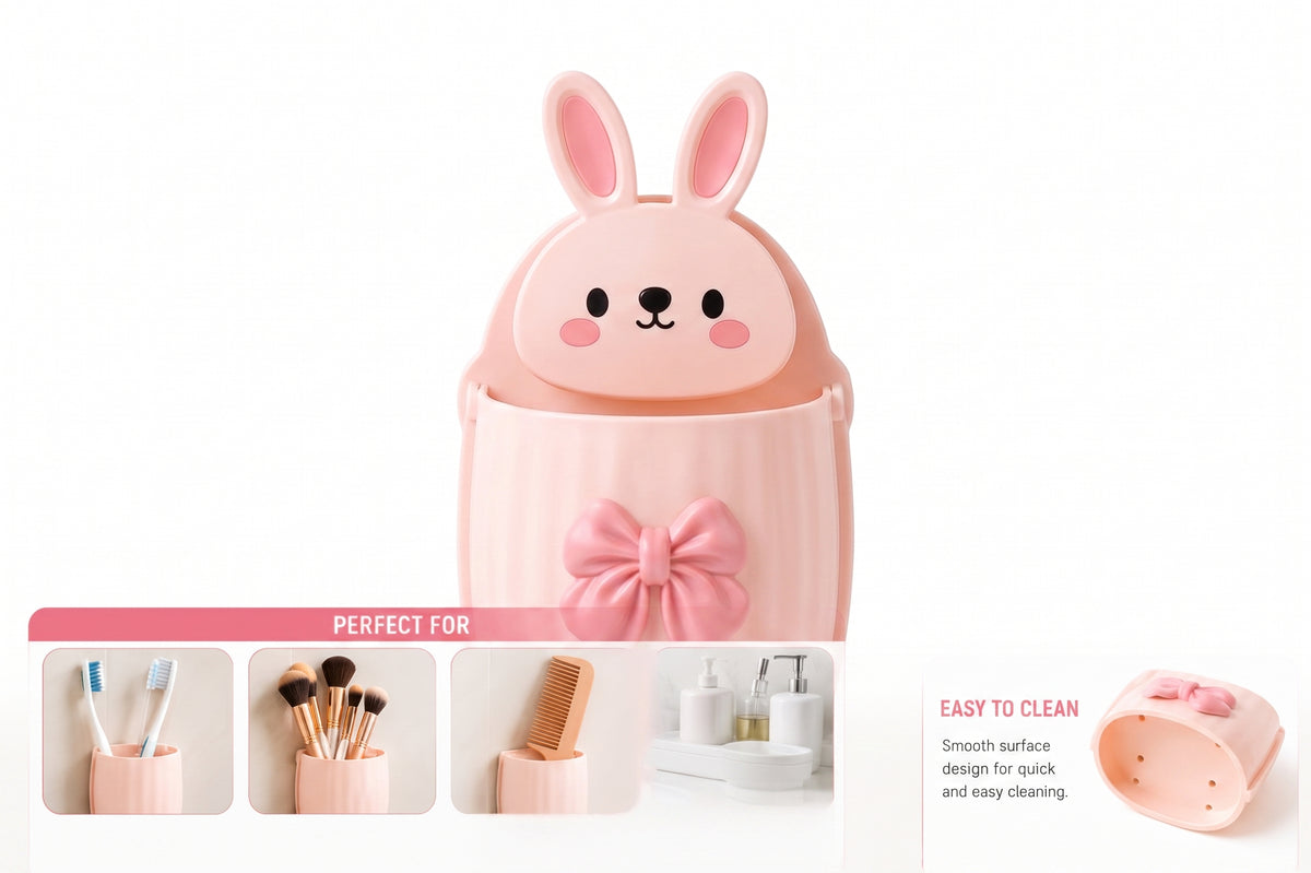 CUTE BUNNY

WALL-MOUNTED HOLDER