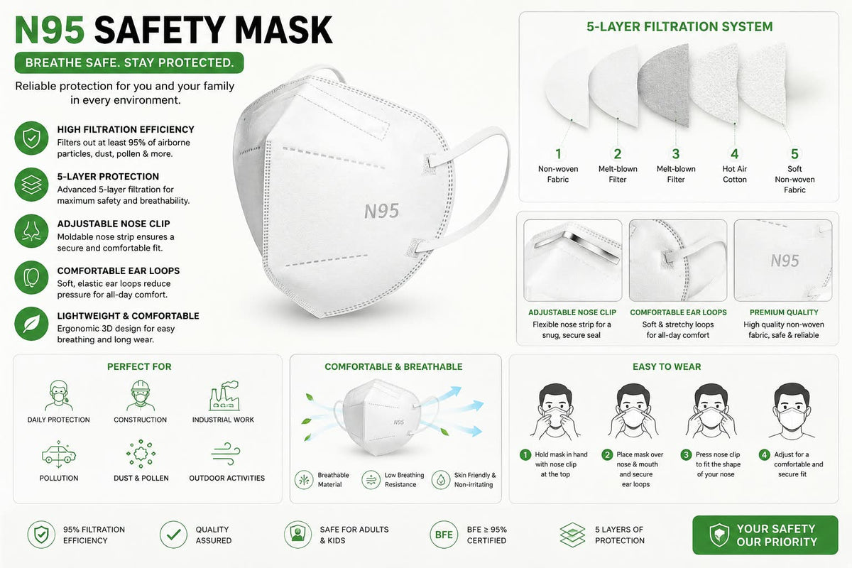 N95 SAFETY MASK