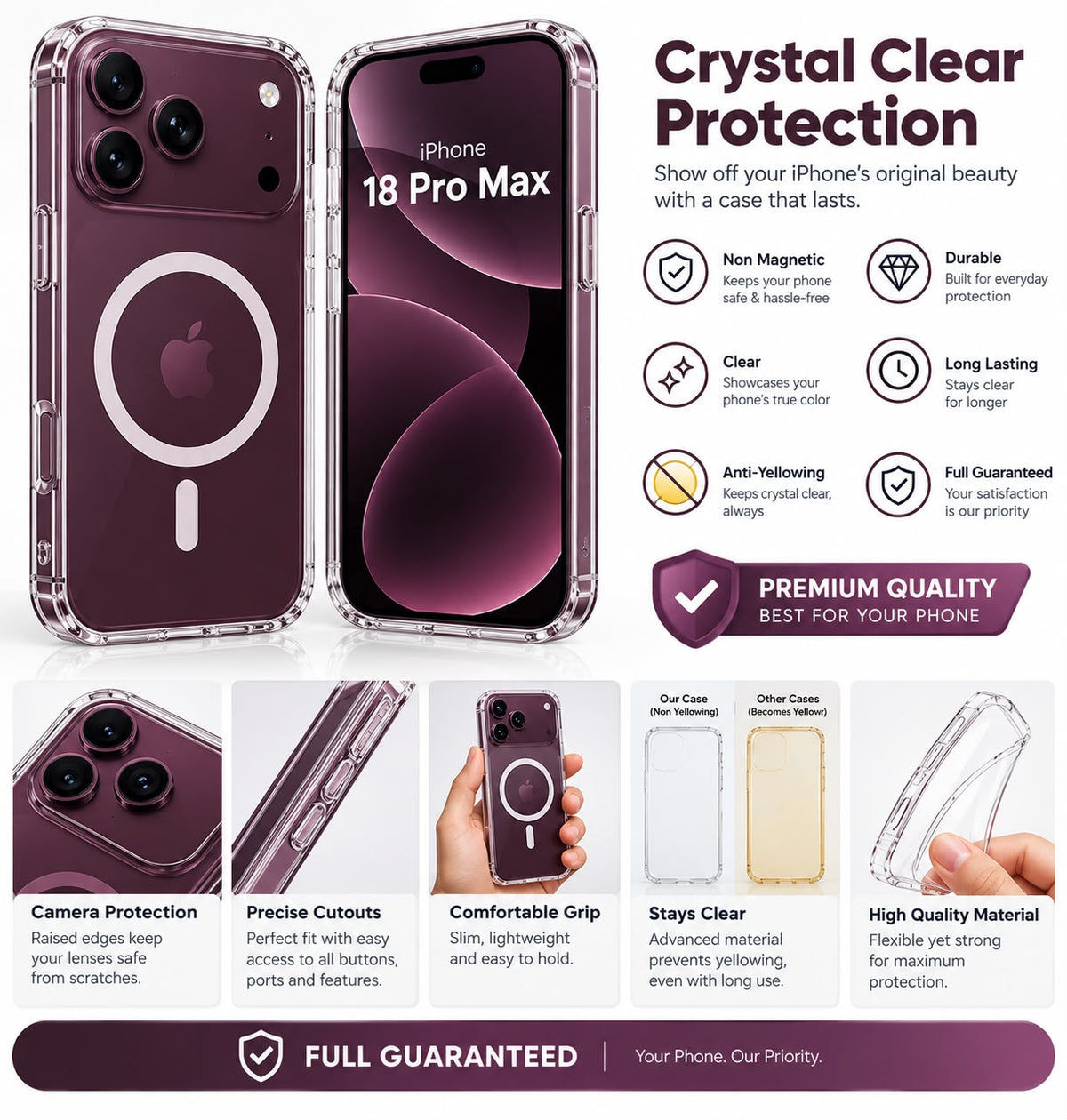 iPhone 18 pro mobile covers