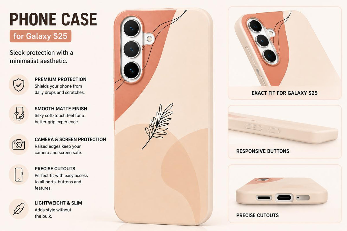 Mobile cover for Samsung galaxy s25